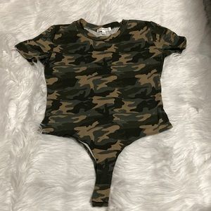 NWOT Active USA Camo Body Suit